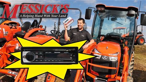 kubota skid steer radio|kubota tractor svl radio.